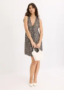 Jerseykleid mit Mesh, bonprix