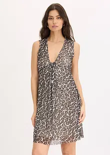 Jerseykleid mit Mesh, bonprix