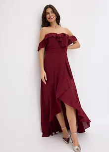 Carmen-Kleid mit Volants, bonprix