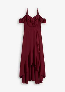 Carmen-Kleid mit Volants, bonprix