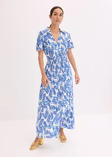 bedrucktes Maxikleid aus fließender Viskose, bonprix