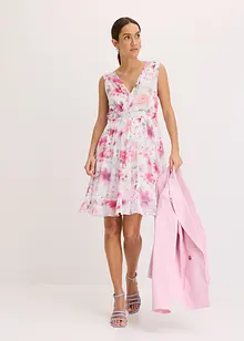 bedrucktes Mesh-Kleid, bonprix