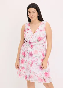 bedrucktes Mesh-Kleid, bonprix