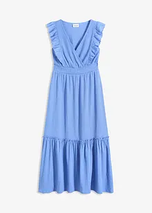 Maxikleid mit Volants, bonprix