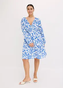 Jerseykleid aus strukturiertem Crêpe, bonprix