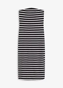 geripptes Bandeau-Kleid, bonprix