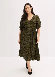 Midikleid aus fließender Viskose, bonprix