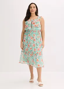 bedrucktes Carmen-Kleid, bonprix