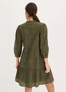 Tunika-Kleid mit Lochstickerei, bonprix