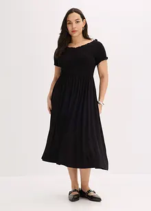 Midikleid mit Smok, bonprix