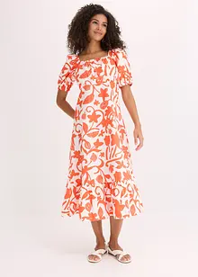 Midikleid aus reiner Bio-Baumwolle, bonprix