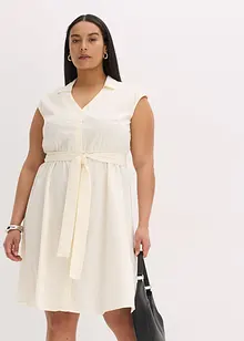 Blusenkleid mit Bindegürtel, bonprix
