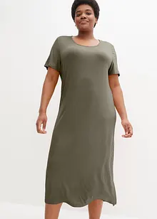 Jerseykleid aus fließendem Viskose-Mix, bonprix