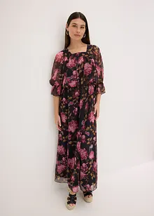 Chiffon-Maxikleid, bonprix