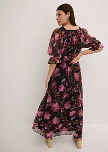 Chiffon-Maxikleid, bonprix