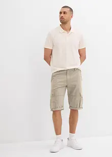 Cargo-Bermuda aus reiner Baumwolle, Regular Fit, bonprix