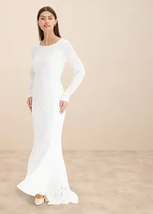 Brautkleid mit Paillettenstickerei, bonprix