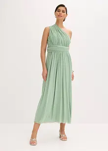 Maxikleid aus Mesh mit Tragevarianten, bonprix