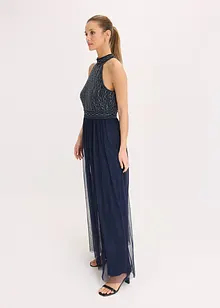 Maxikleid mit Perlenstickerei, bonprix