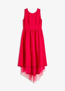 Vokuhila-Kleid mit Tüll-Unterrock, bonprix