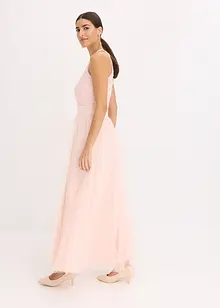 Maxikleid mit Spitze und Tüll-Rock, bonprix