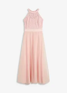 Maxikleid mit Spitze und Tüll-Rock, bonprix