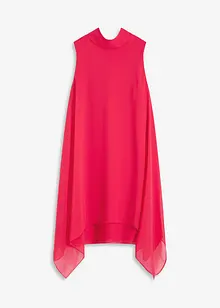 Chiffonkleid mit Schalkragen, bonprix