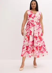 Trägerkleid aus glänzendem Satin, bonprix