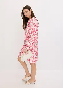 bedrucktes Tunika-Kleid aus fließender Viskose, bonprix