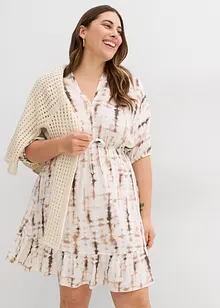 Minikleid aus fließender Viskose, bonprix