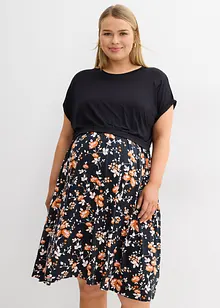 2-in-1 Umstands- und Stillkleid mit Taschen, bonprix