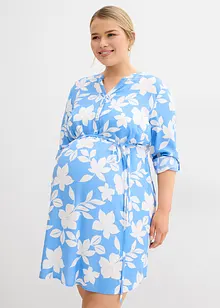 2-in-1 Umstands- und Stillblusenkleid aus fließender Viskose, bonprix