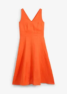 Midikleid aus reinem Leinen, bonprix