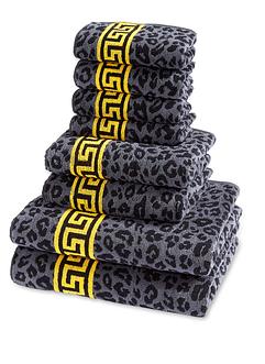 Handtuch mit Leo Muster, bpc living bonprix collection