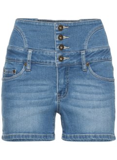 Highwaist-Jeans-Shorts, RAINBOW