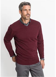 Pullover mit V-Ausschnitt, bpc bonprix collection