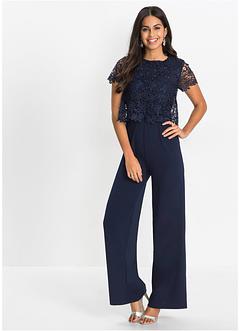 Jumpsuit mit Spitze, BODYFLIRT