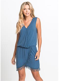 Jerseykleid in Wickeloptik, RAINBOW