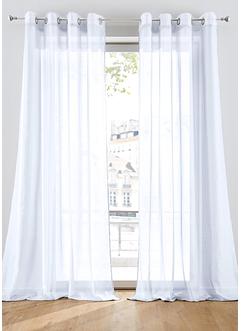 Batist Gardine einfarbig (1er Pack), bpc living bonprix collection