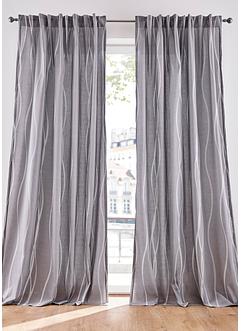 Vorhang mit Wellenmuster (1er Pack), bpc living bonprix collection