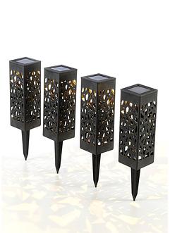 Solar Gartenstecker Ornamente (4er Pack), bpc living bonprix collection
