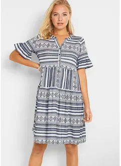Shirtkleid aus fließendem Viskose-Mix, bonprix
