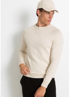 Natürlicher Pullover (2er Pack) aus Baumwolle, bpc bonprix collection