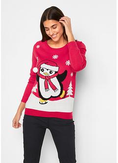 Pullover mit Weihnachtsmotiv, bpc bonprix collection