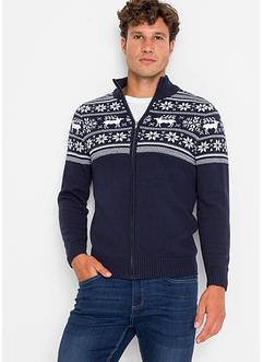 Hautfreundliche Norweger Strickjacke aus Baumwolle, bpc bonprix collection