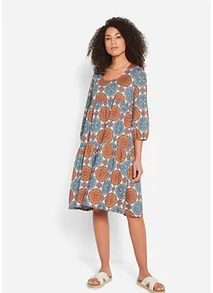 Shirtkleid aus fließendem Viskose-Mix, bonprix