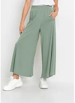 Jersey-Culotte mit weitem Bein, bonprix