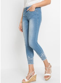 Skinny-Jeans mit Stickerei, BODYFLIRT