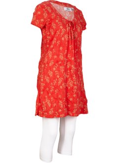 Kleid und Capri-Leggings aus recyceltem Polyester(2-tlg.Set), bpc bonprix collection