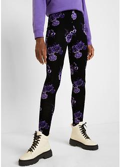 Bedruckte Leggings mit breitem Bequembund, bpc bonprix collection